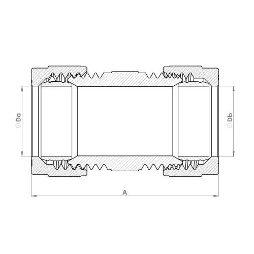 P906 Schematic - Compression Slip Coupling