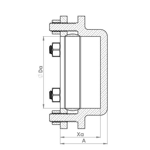 P923LG Schematic - Large Compression Stop End