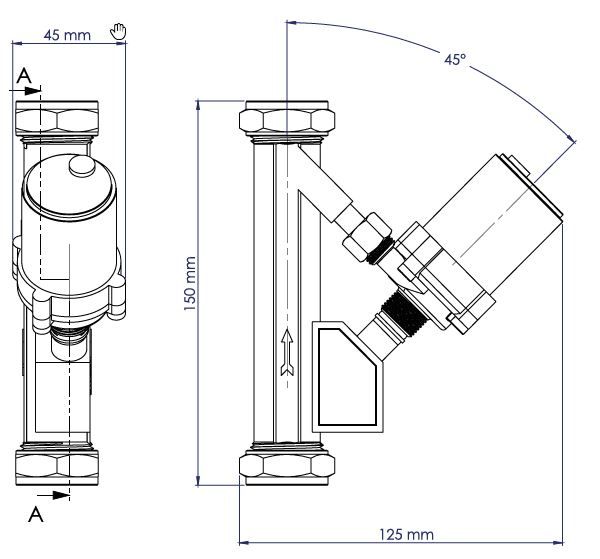 SP22S Schematic - Double Auto In Line Micro Pump