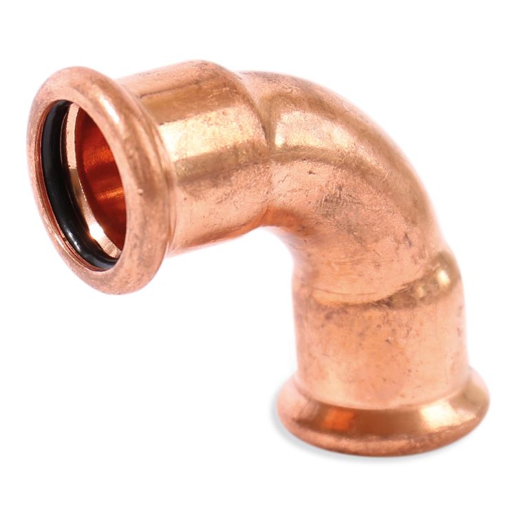 6090M Image - Copper Press Equal Elbow