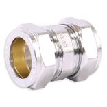 P901CP Image - Chrome Plated Compression Straight & Reduced Coupling